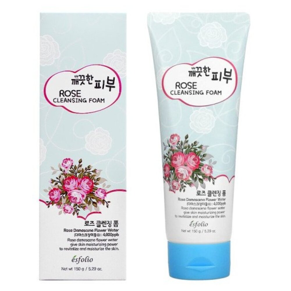 Esfolio Rose Cleansing Foam